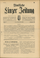 Amtliche Linzer Zeitung 19530522 Seite: 1