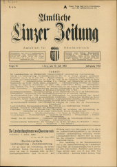 Amtliche Linzer Zeitung 19530710 Seite: 1