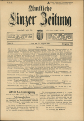 Amtliche Linzer Zeitung