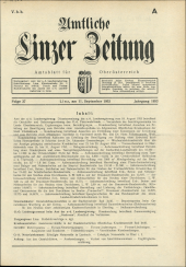 Amtliche Linzer Zeitung 19530911 Seite: 1