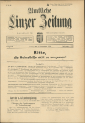 Amtliche Linzer Zeitung 19531204 Seite: 1