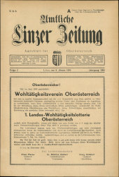 Amtliche Linzer Zeitung 19540108 Seite: 1