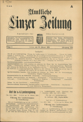 Amtliche Linzer Zeitung