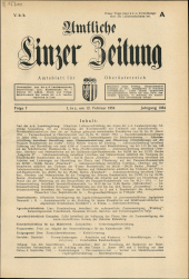 Amtliche Linzer Zeitung 19540212 Seite: 1