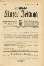 Amtliche Linzer Zeitung 19540305 Seite: 1