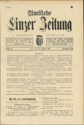 Amtliche Linzer Zeitung 19540827 Seite: 1