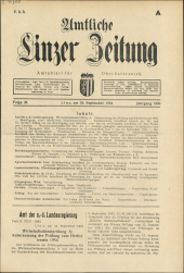 Amtliche Linzer Zeitung 19540924 Seite: 1