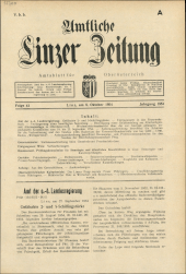 Amtliche Linzer Zeitung 19541008 Seite: 1