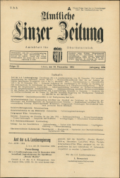 Amtliche Linzer Zeitung 19541224 Seite: 1