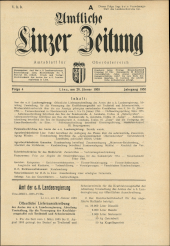 Amtliche Linzer Zeitung