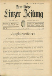 Amtliche Linzer Zeitung 19550415 Seite: 1