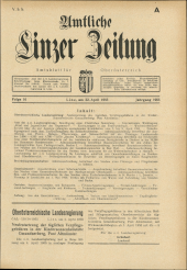 Amtliche Linzer Zeitung