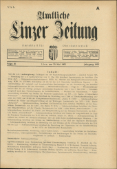 Amtliche Linzer Zeitung 19550520 Seite: 1