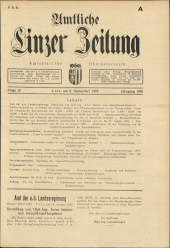 Amtliche Linzer Zeitung 19550909 Seite: 1