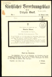 Kirchliches Verordnungsblatt für die Diözese Gurk 19480112 Seite: 1