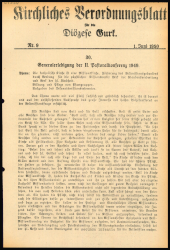 Kirchliches Verordnungsblatt für die Diözese Gurk 19500601 Seite: 1