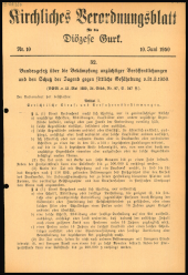 Kirchliches Verordnungsblatt für die Diözese Gurk 19500610 Seite: 1