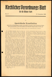 Kirchliches Verordnungsblatt für die Diözese Gurk 19501227 Seite: 1
