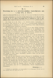 Verordnungsblatt für den Dienstbereich des niederösterreichischen Landesschulrates 19050715 Seite: 79