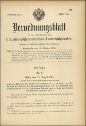 Verordnungsblatt für den Dienstbereich des niederösterreichischen Landesschulrates