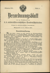 Verordnungsblatt für den Dienstbereich des niederösterreichischen Landesschulrates