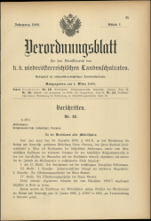 Verordnungsblatt für den Dienstbereich des niederösterreichischen Landesschulrates 19060301 Seite: 1