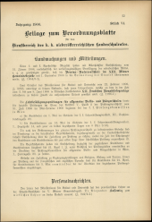 Verordnungsblatt für den Dienstbereich des niederösterreichischen Landesschulrates 19060315 Seite: 5