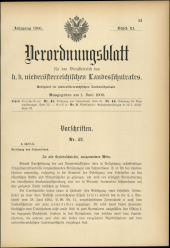 Verordnungsblatt für den Dienstbereich des niederösterreichischen Landesschulrates