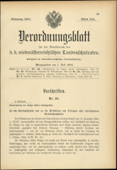 Verordnungsblatt für den Dienstbereich des niederösterreichischen Landesschulrates