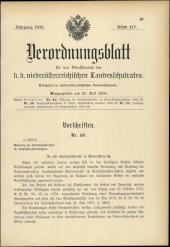 Verordnungsblatt für den Dienstbereich des niederösterreichischen Landesschulrates 19060715 Seite: 1