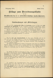 Verordnungsblatt für den Dienstbereich des niederösterreichischen Landesschulrates 19060901 Seite: 7