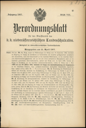 Verordnungsblatt für den Dienstbereich des niederösterreichischen Landesschulrates