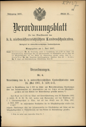 Verordnungsblatt für den Dienstbereich des niederösterreichischen Landesschulrates