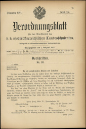 Verordnungsblatt für den Dienstbereich des niederösterreichischen Landesschulrates