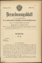 Verordnungsblatt für den Dienstbereich des niederösterreichischen Landesschulrates