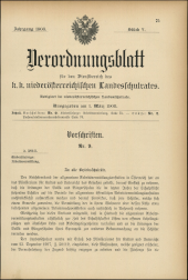 Verordnungsblatt für den Dienstbereich des niederösterreichischen Landesschulrates 19080301 Seite: 1