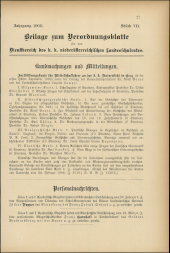 Verordnungsblatt für den Dienstbereich des niederösterreichischen Landesschulrates 19080401 Seite: 9