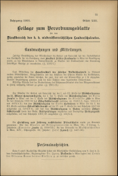 Verordnungsblatt für den Dienstbereich des niederösterreichischen Landesschulrates 19080701 Seite: 11