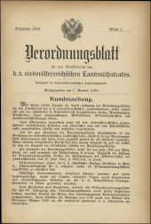 Verordnungsblatt für den Dienstbereich des niederösterreichischen Landesschulrates