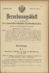 Verordnungsblatt für den Dienstbereich des niederösterreichischen Landesschulrates