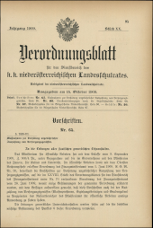 Verordnungsblatt für den Dienstbereich des niederösterreichischen Landesschulrates