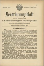 Verordnungsblatt für den Dienstbereich des niederösterreichischen Landesschulrates