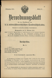 Verordnungsblatt für den Dienstbereich des niederösterreichischen Landesschulrates