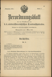 Verordnungsblatt für den Dienstbereich des niederösterreichischen Landesschulrates