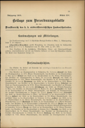 Verordnungsblatt für den Dienstbereich des niederösterreichischen Landesschulrates 19100715 Seite: 11