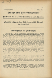 Verordnungsblatt für den Dienstbereich des niederösterreichischen Landesschulrates 19110515 Seite: 5