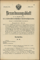 Verordnungsblatt für den Dienstbereich des niederösterreichischen Landesschulrates