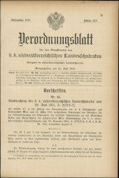 Verordnungsblatt für den Dienstbereich des niederösterreichischen Landesschulrates