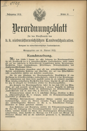 Verordnungsblatt für den Dienstbereich des niederösterreichischen Landesschulrates