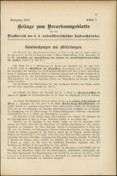 Verordnungsblatt für den Dienstbereich des niederösterreichischen Landesschulrates 19120301 Seite: 11